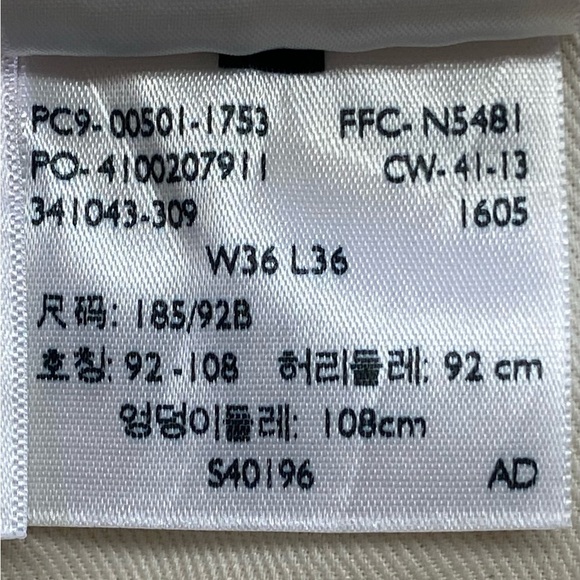 Levi's 501 Yellow Original Fit Buttonfly Men Jeans Size 36x36 - Picture 5 of 9